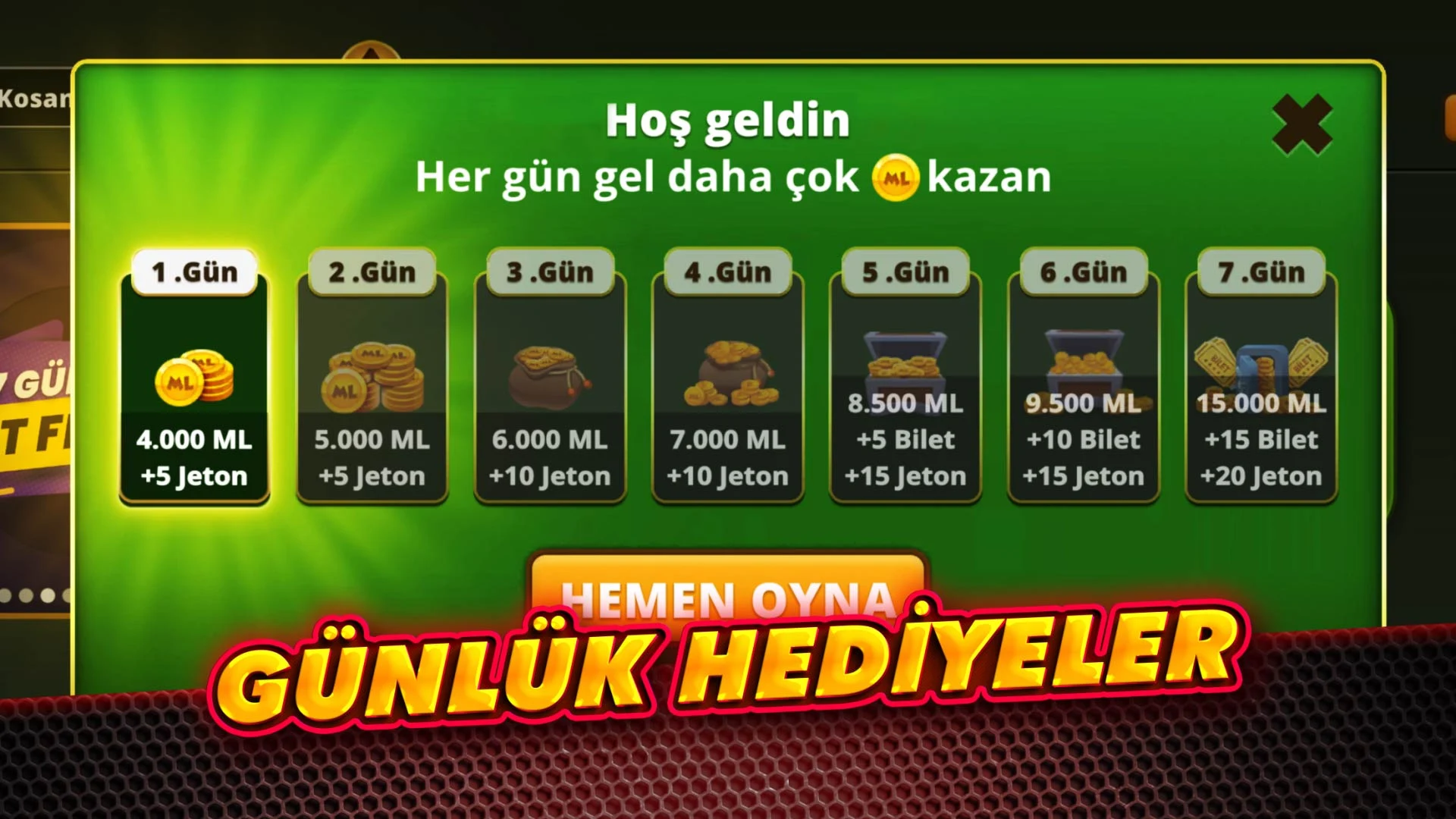 Çanak Okey - Mynet screenshot